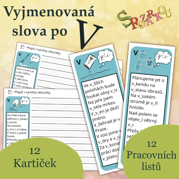 Vyjmenovaná slova po V