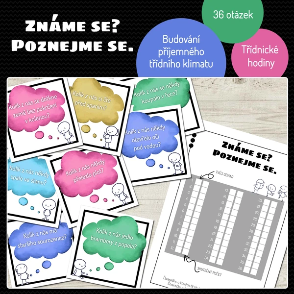 Známe se? Poznejme se.