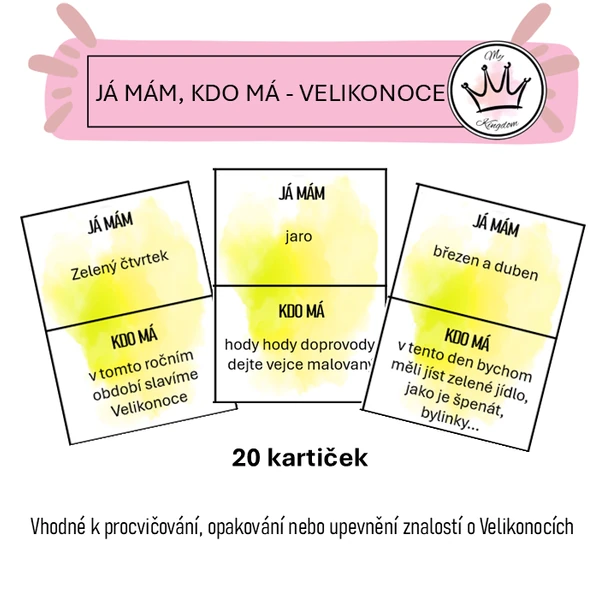 JÁ MÁM, KDO MÁ - Velikonoce