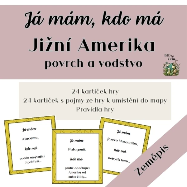 Jižní Amerika - já mám, kdo má