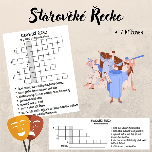 Starověké Řecko - křížovky