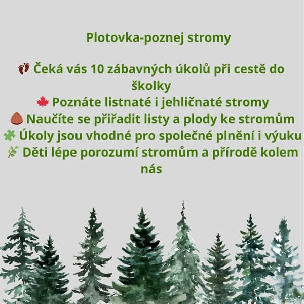 Plotovka poznej stromy
