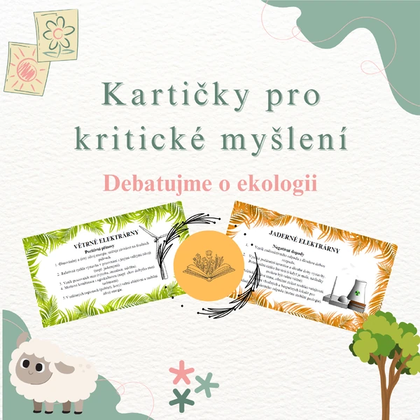 Debatujme o ekologii: Kartičky pro kritické myšlení