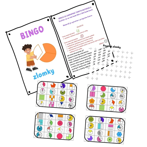 BINGO zlomky
