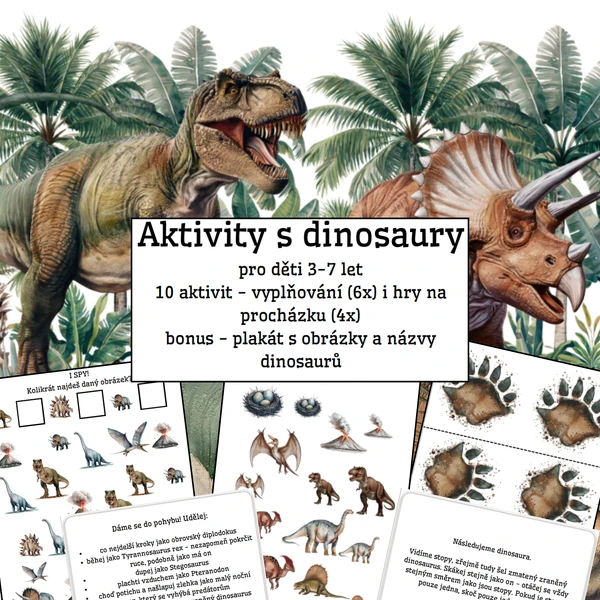 Aktivity s dinosaury