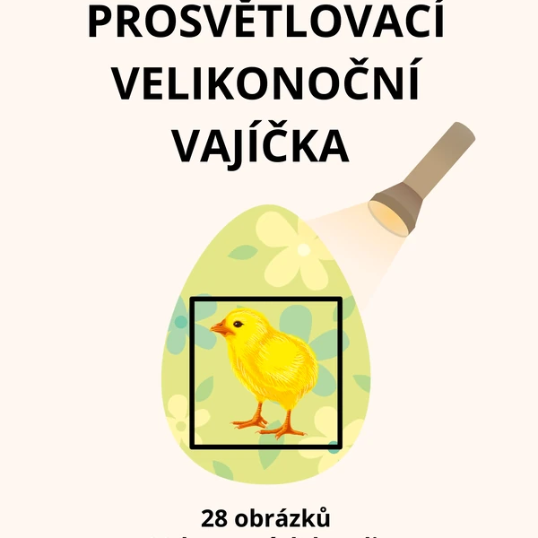 Prosvětlovací velikonoční vajíčka 🥚