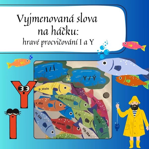 Vyjmenovaná slova na háčku: hravé procvičování I a Y