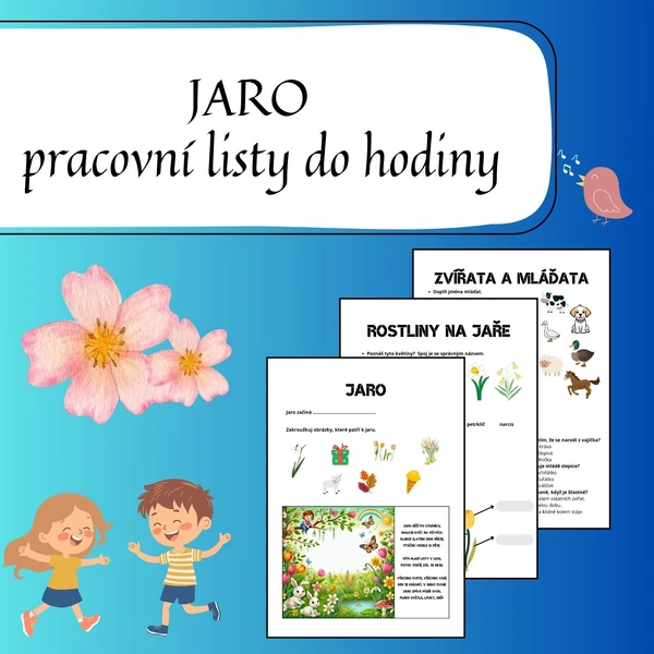 JARO pracovní listy do hodiny