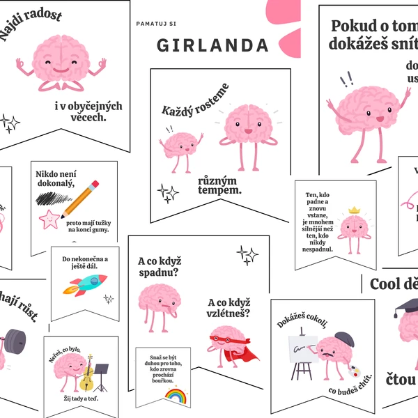 Motivační girlanda