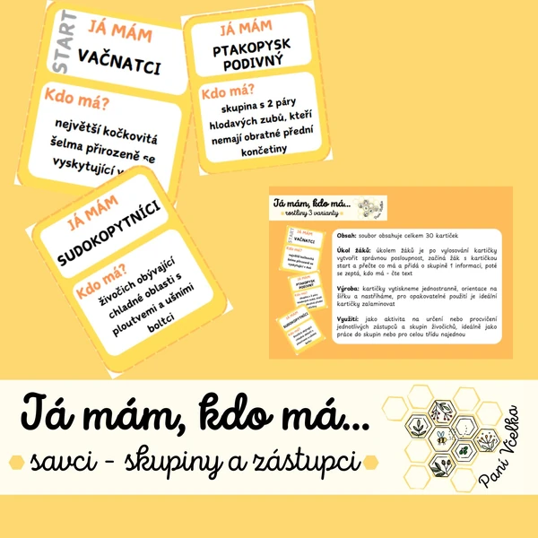 Já mám, kdo má - savci