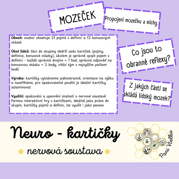 Neuro - kartičky