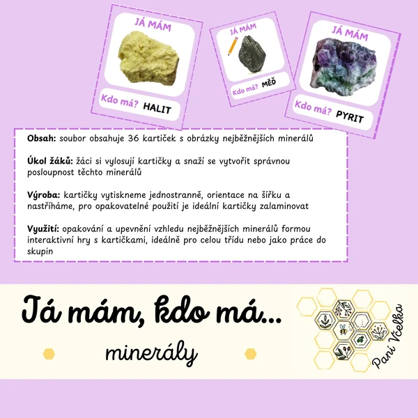 Já mám, kdo má - minerály