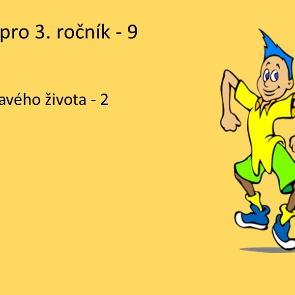 Prvouka pro 3. ročník - 9