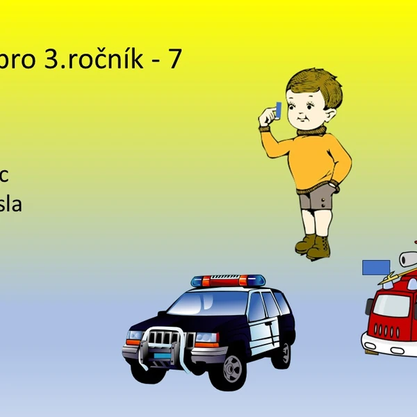 Prvouka pro 3. ročník - 7
