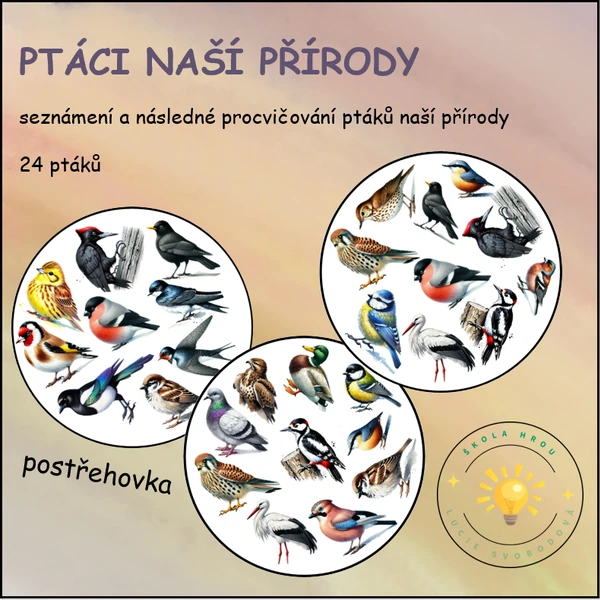 PTÁCI NAŠÍ PŘÍRODY - postřehovka