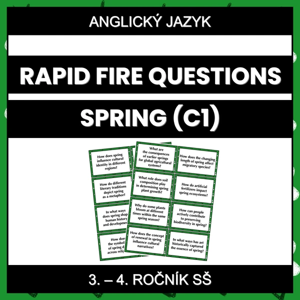 Rapid Fire Questions - Spring (C1)