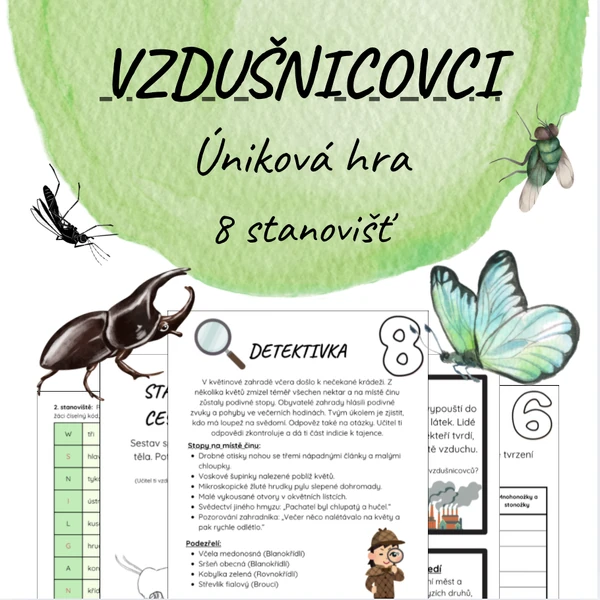 Vzdušnicovci - úniková hra