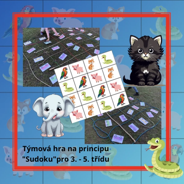 Logická skládačka - zvířata