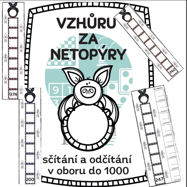 Vzhůru za netopýry - Počítání do 1000
