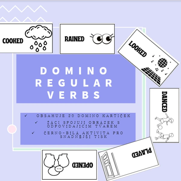 Regular verbs - domino