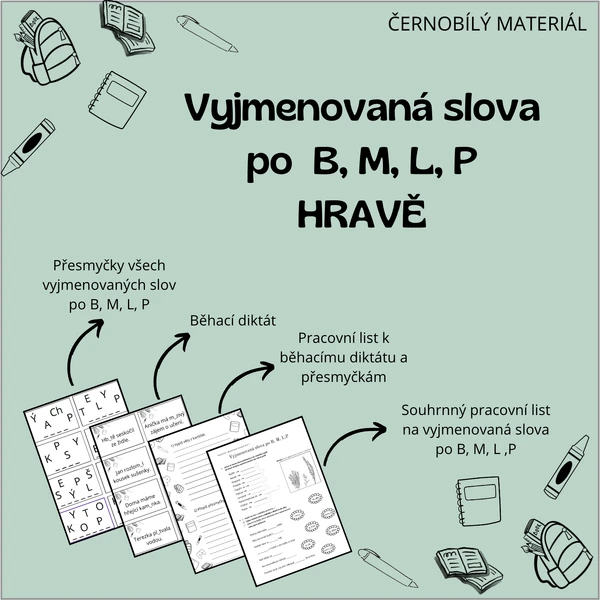 Vyjmenovaná slova po B, M, L, P