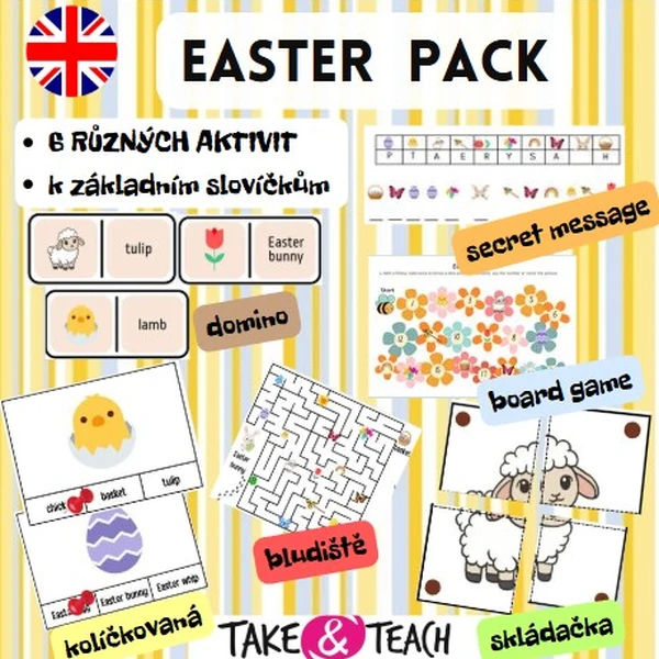 EASTER PACK - VELIKONOCE - SET AKTIVIT