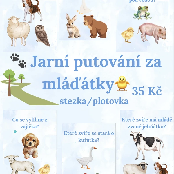 🐣🐾 Jarní putování za mláďátky 🐾