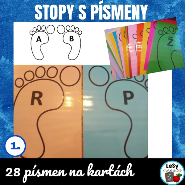 Stopy s písmeny