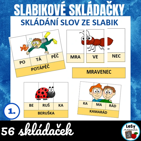 Slabikové skládačky