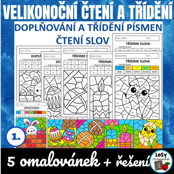 Velikonoční čtení a třídění