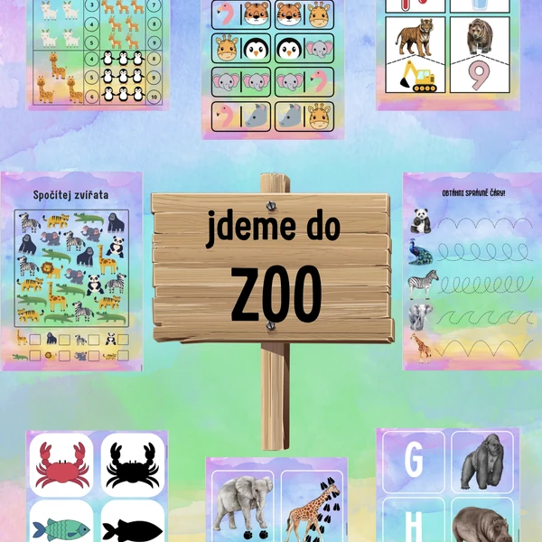 🦁🐯 Jdeme do zoologické🐼🌿
