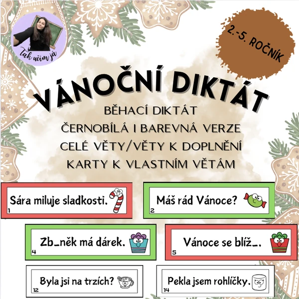 Vánoční diktát