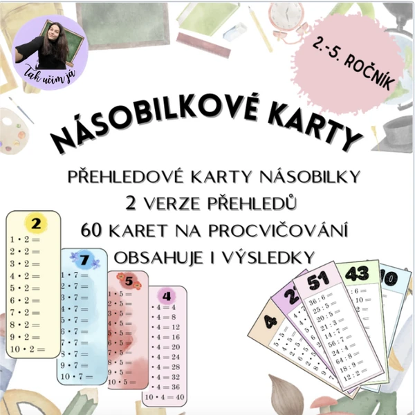 Násobilkové karty