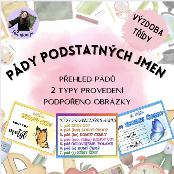 Pády podstatných jmen 