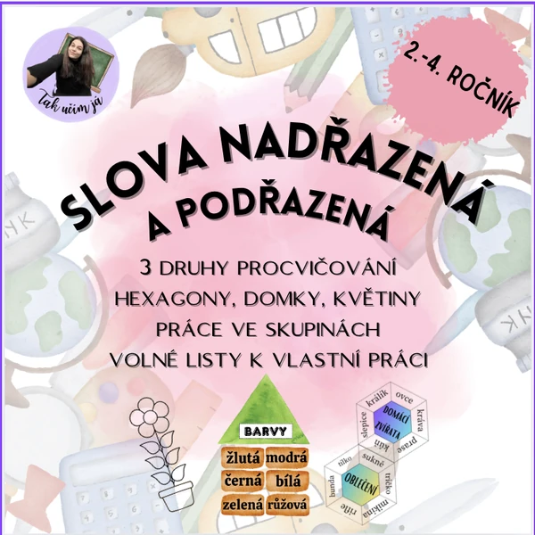 Slova nadřazená a podřazená