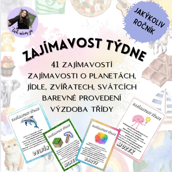 Zajímavost týdne