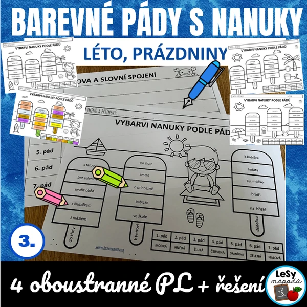 Barevné pády s nanuky - PL