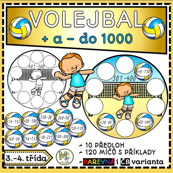 VOLEJBAL (+ A - DO 1000)