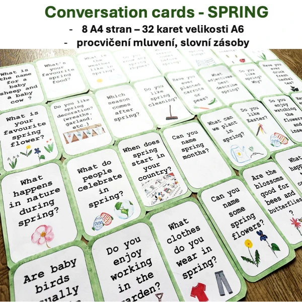 Conversation cards - SPRING