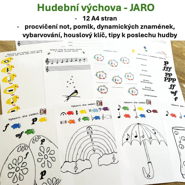Hudební výchova - JARO, VELIKONOCE