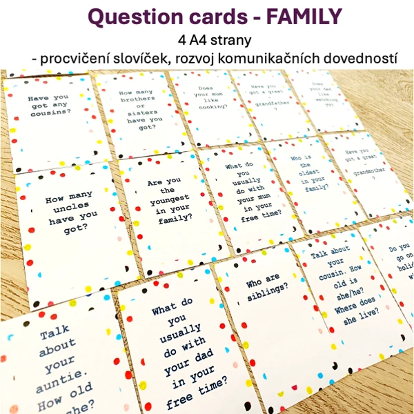 Family - question cards
