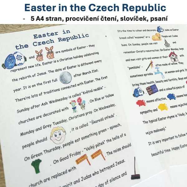Picture reading - Easter in the Czech Republic
