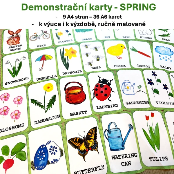 Demonstrační karty - SPRING