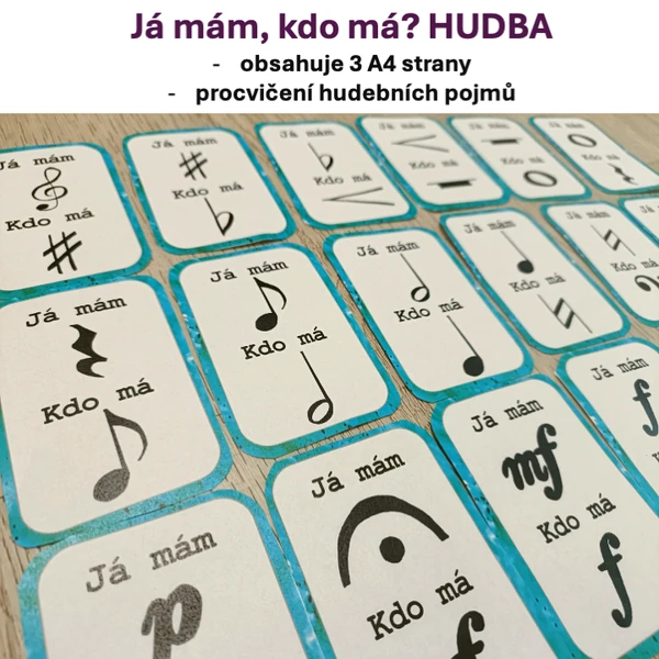 Já mám, kdo má? Hudba
