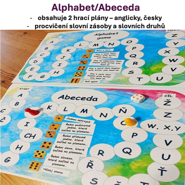 Alphabet/Abeceda - desková hra