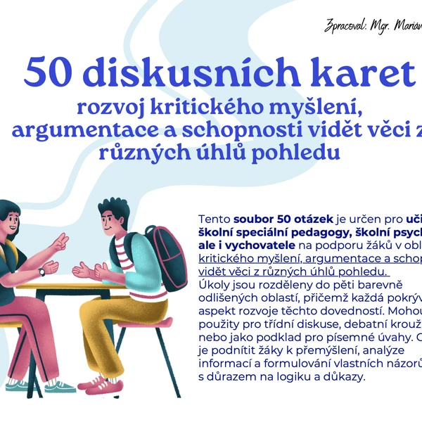 50 diskusních karet
