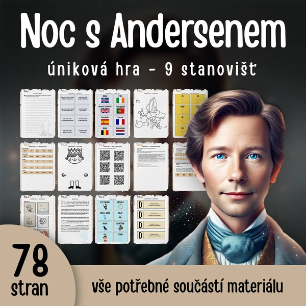 Noc s Andersenem: ÚNIKOVÁ HRA (skvělá úvodní nebo hlavní aktivita)