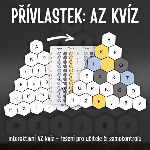 AZ kvíz: PŘÍVLASTEK (interaktivní)