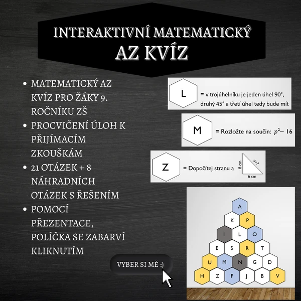 Matematický AZ kvíz 9. třída