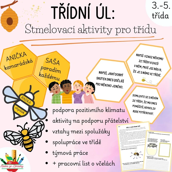 TŘÍDNÍ ÚL: Stmelovací aktivity pro třídu